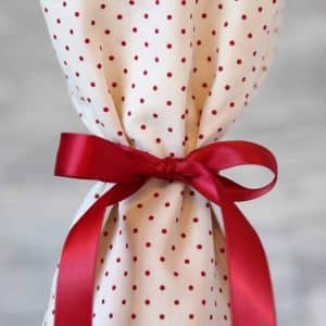 Geschenkbeutel aus Stoff zu Weihnachten als Alternative zu Geschenkpapier
