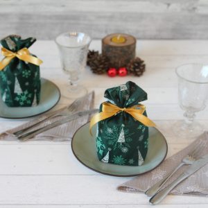 Geschenkbeutel Rentier-Wald