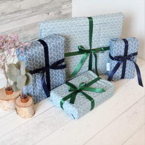 nachhaltig Geschenke verpacken mit den Geschenkbeuteln aus Stoff