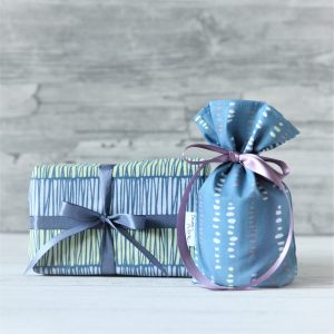 Geschenkbeutel Blue dots