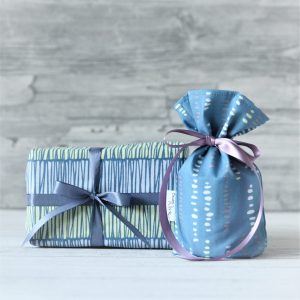 Geschenkbeutel Blue dots