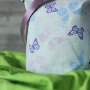 Geschenkbeutel Schmetterlingsranke
