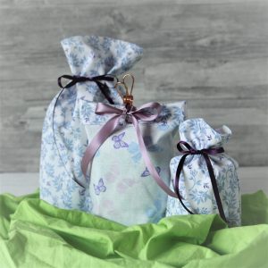 Geschenkbeutel Schmetterlingsranke