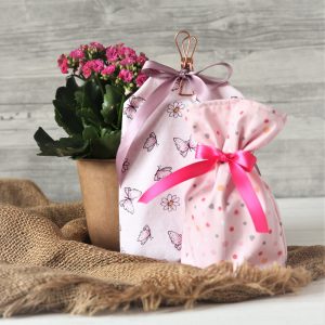 Geschenkbeutel Schmetterlingskonfetti