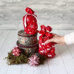 Geschenkbeutel Waldweihnacht