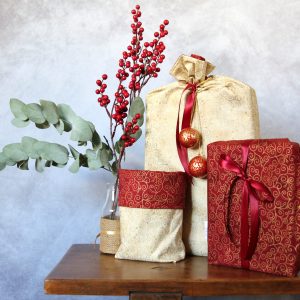 Geschenkbeutel Goldene Ranke