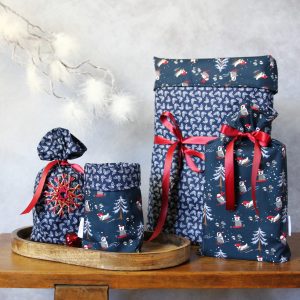 Geschenkbeutel Schlittenfahrt
