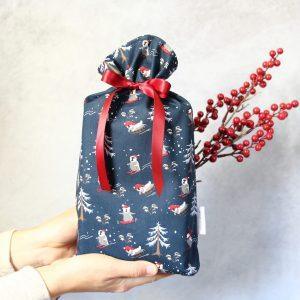 Geschenkbeutel Schlittenfahrt