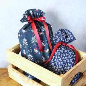 Geschenkbeutel Schlittenfahrt