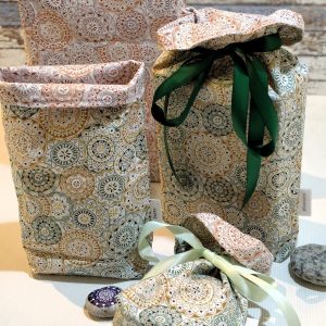 Beidseitig nutzbare Geschenkbeutel für kreative Geschenkideen