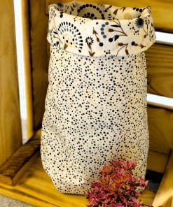 Geschenkbeutel aus Stoff, wiedervendabre, nachhaltige Alternative zu Geschenkpapier