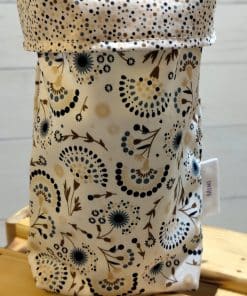 Geschenkbeutel aus Stoff, wiedervendabre, nachhaltige Alternative zu Geschenkpapier