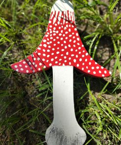 Fliegenpilz aus Holz