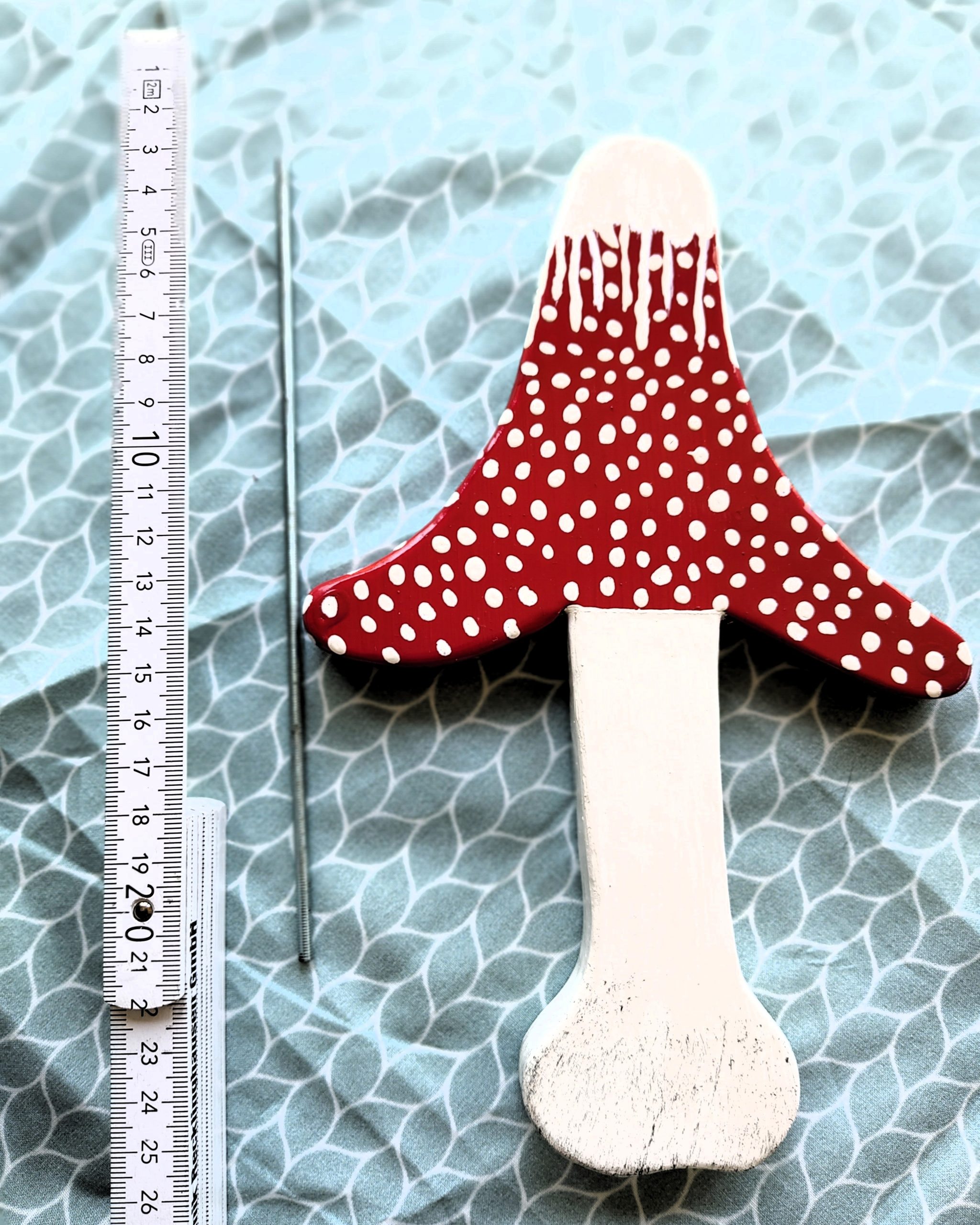 Fliegenpilz aus Holz