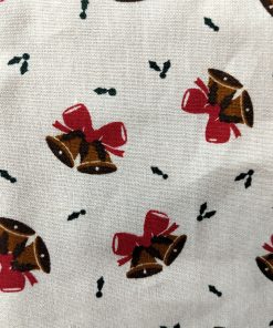 Geschenkbeutel aus Stoff mit Weihnachtsmuster