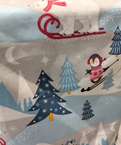 nachhaltige Geschenkverpackung aus Stoff für Weihnachten