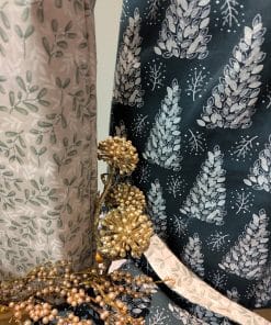 Geschenkbeutel für Weihnachten in tannengrün